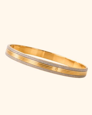 Designer women’s 22K gold bangle